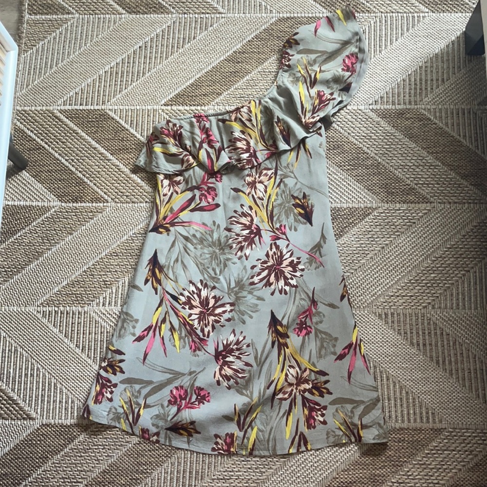 ASTR one shoulder dress